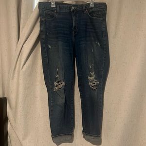 Old Navy O.G High-arise straight distressed jeans